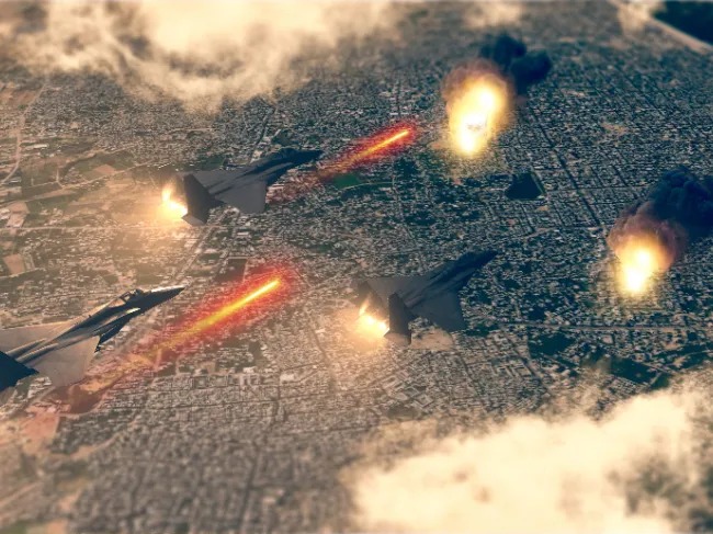 air strike